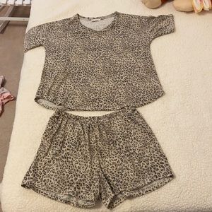 Lime and Chili Cheetah pj set